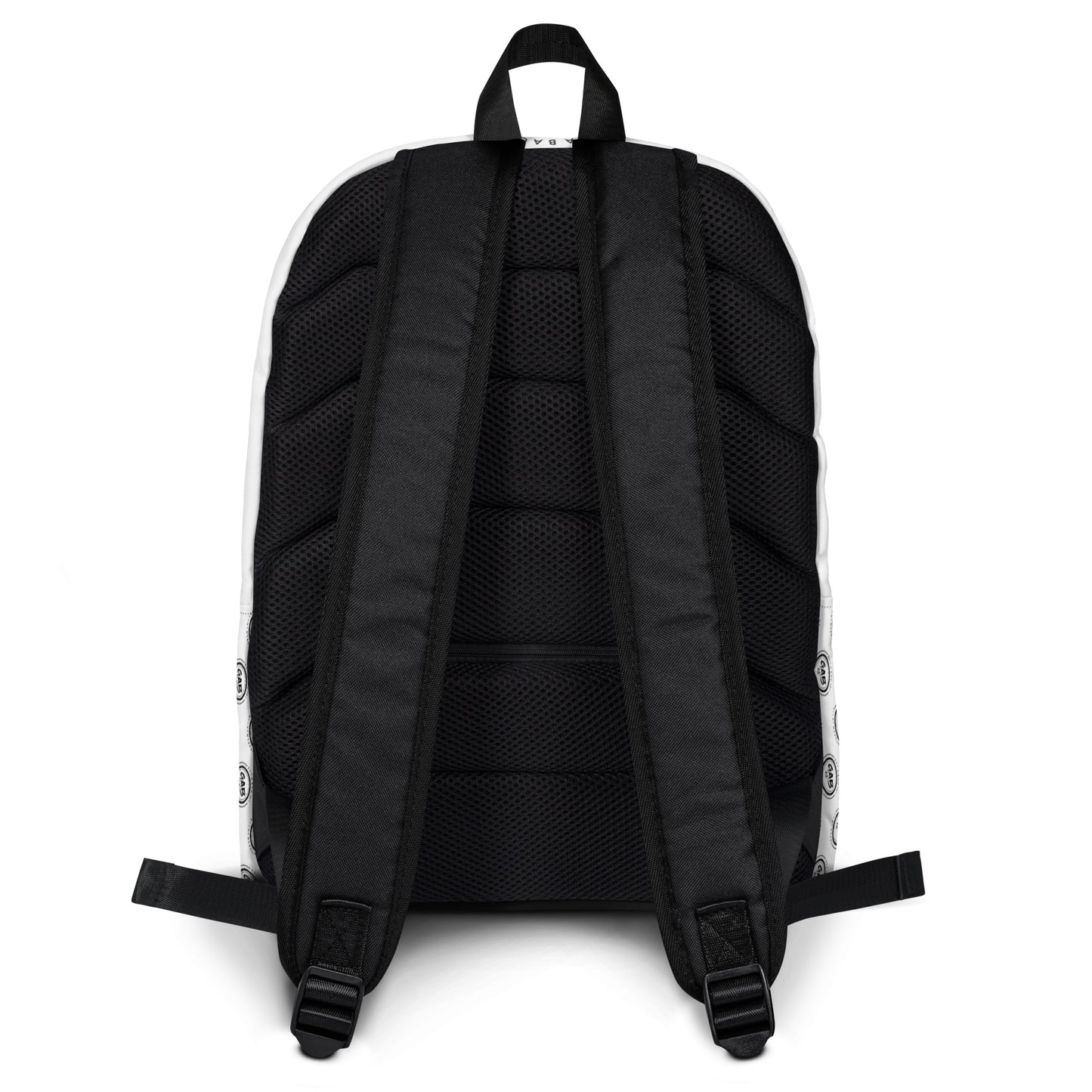 Multi Logo Print Backpack