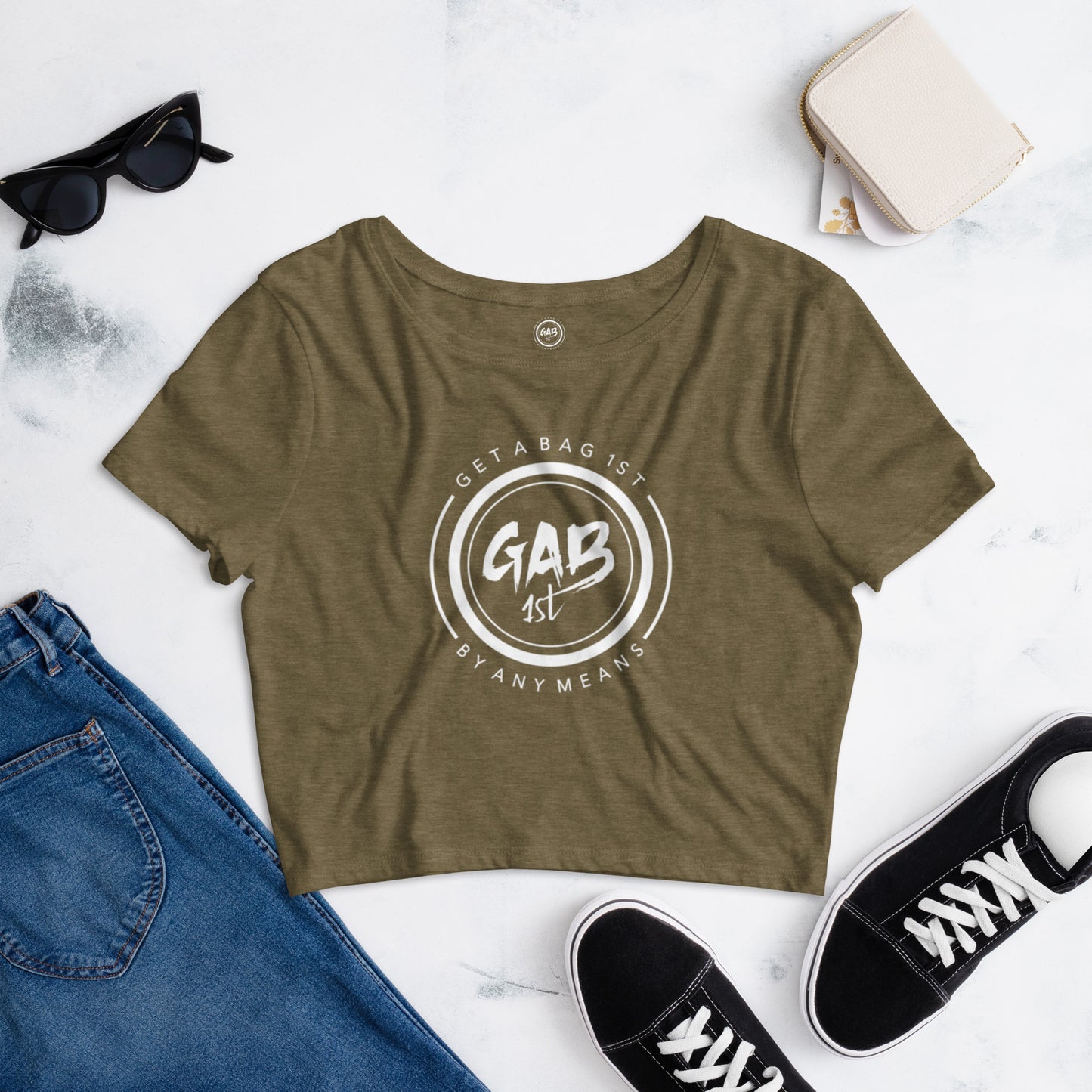 GAB1ST Women’s Crop Tee